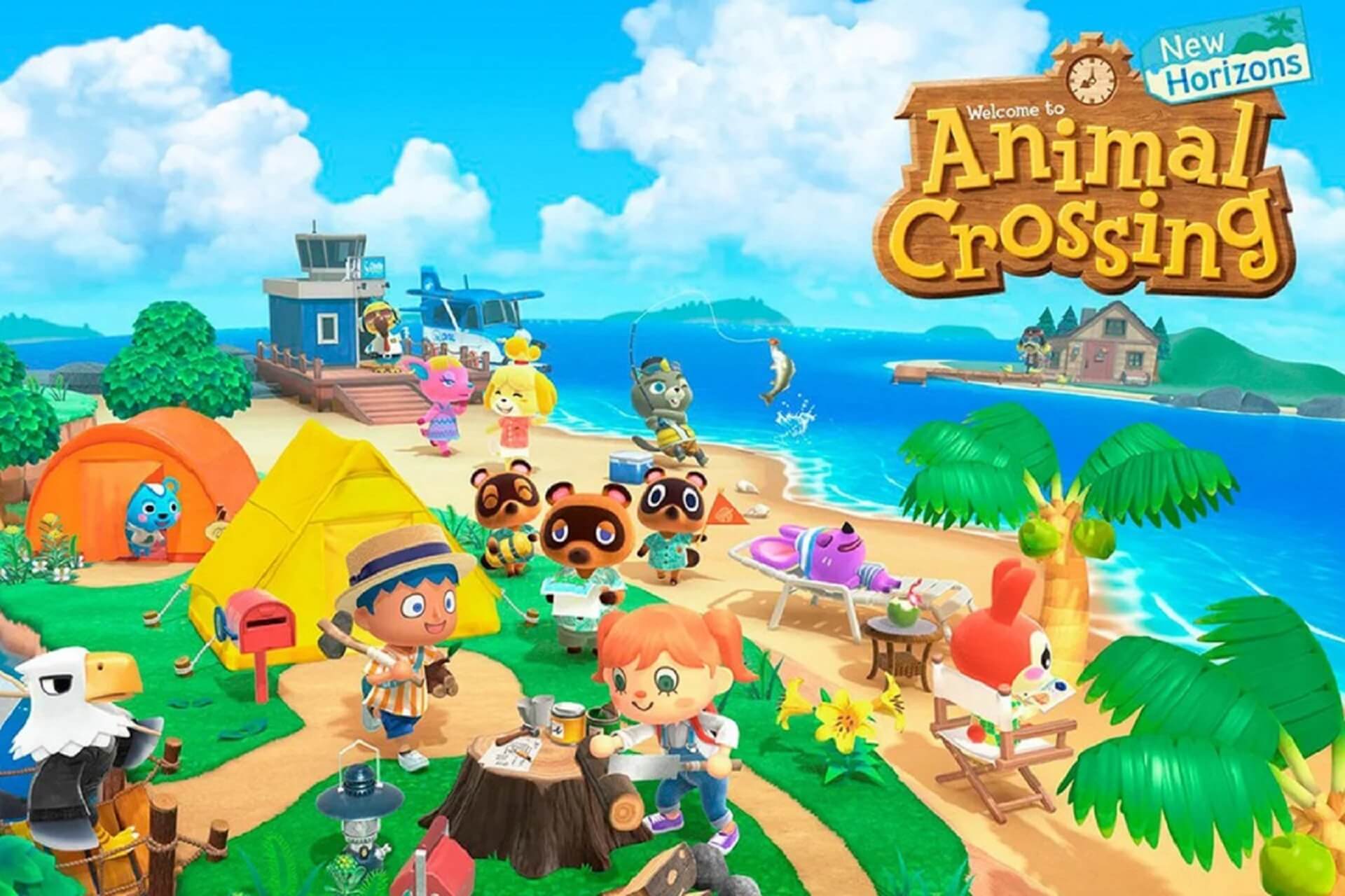 Animal Crossing Game Cover
